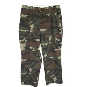 Big Creek Clothing Company Mens Camo Utility Cargo Pants 40x29 Military Hunting